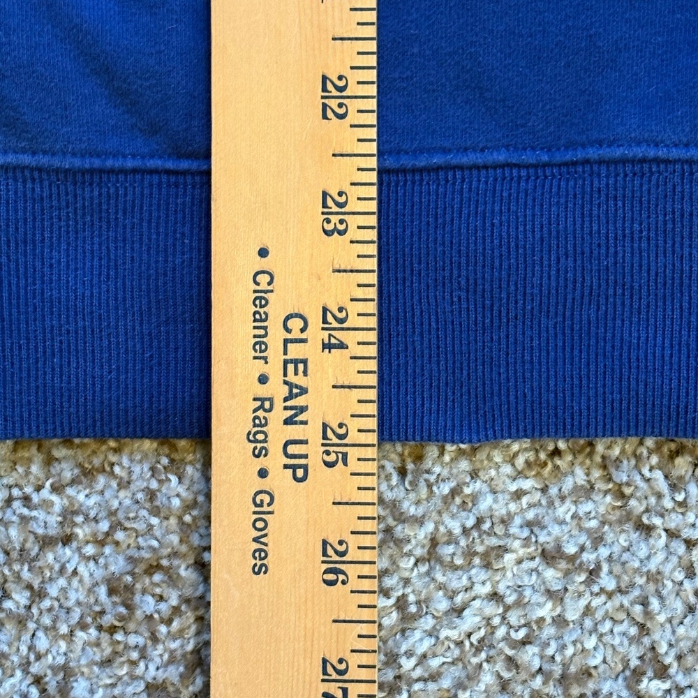 Polo Ralph Lauren Golf Men's Crewneck M Sweatshirt Sweater Blue White Medium - Picture 9 of 9
